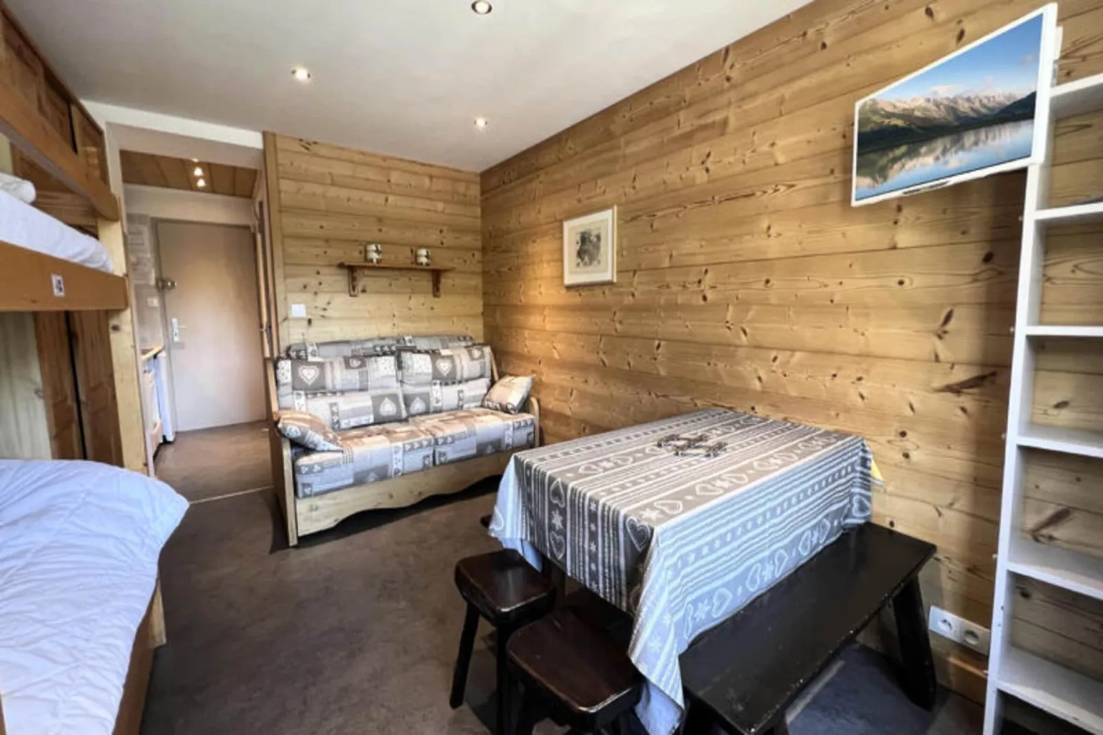 Studio à La Clusaz-Eetkamer