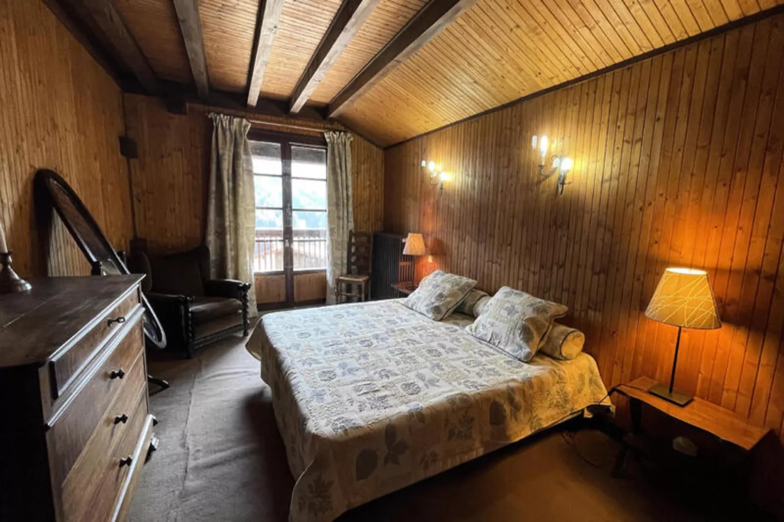 Appartements à La Clusaz-Slaapkamer