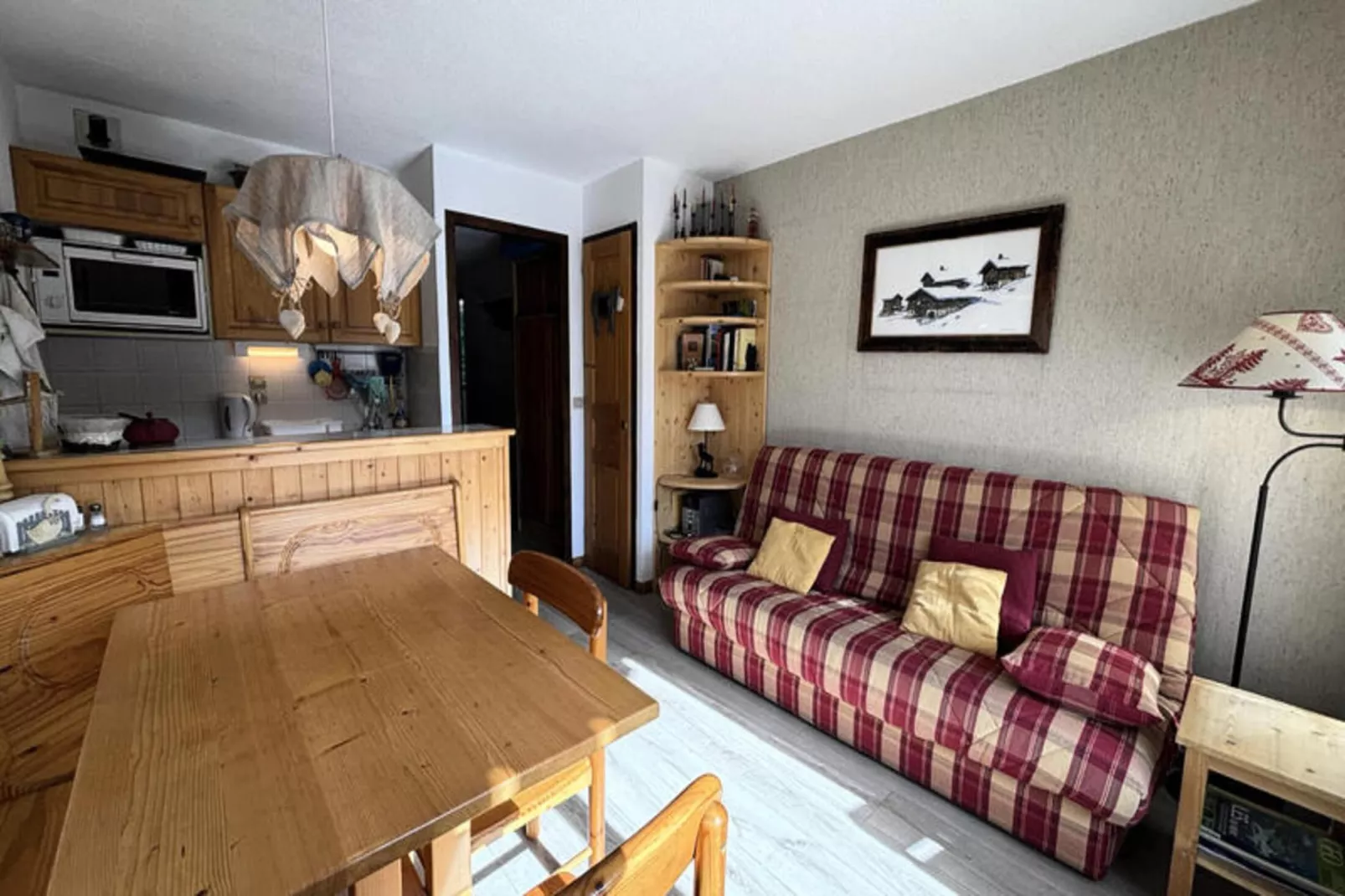 Appartements à La Clusaz-Eetkamer