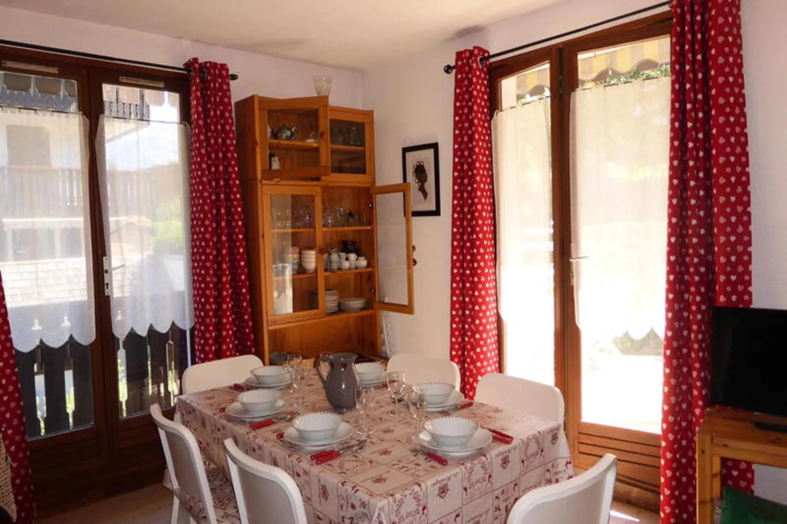 Résidence Aiguille Du Midi Bat A-Eetkamer