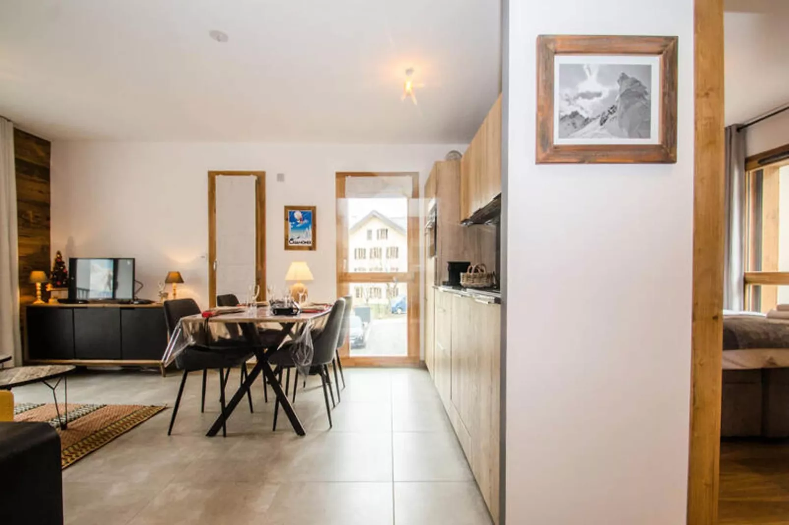 Résidence Androsace Du Lyret-Woonkamer