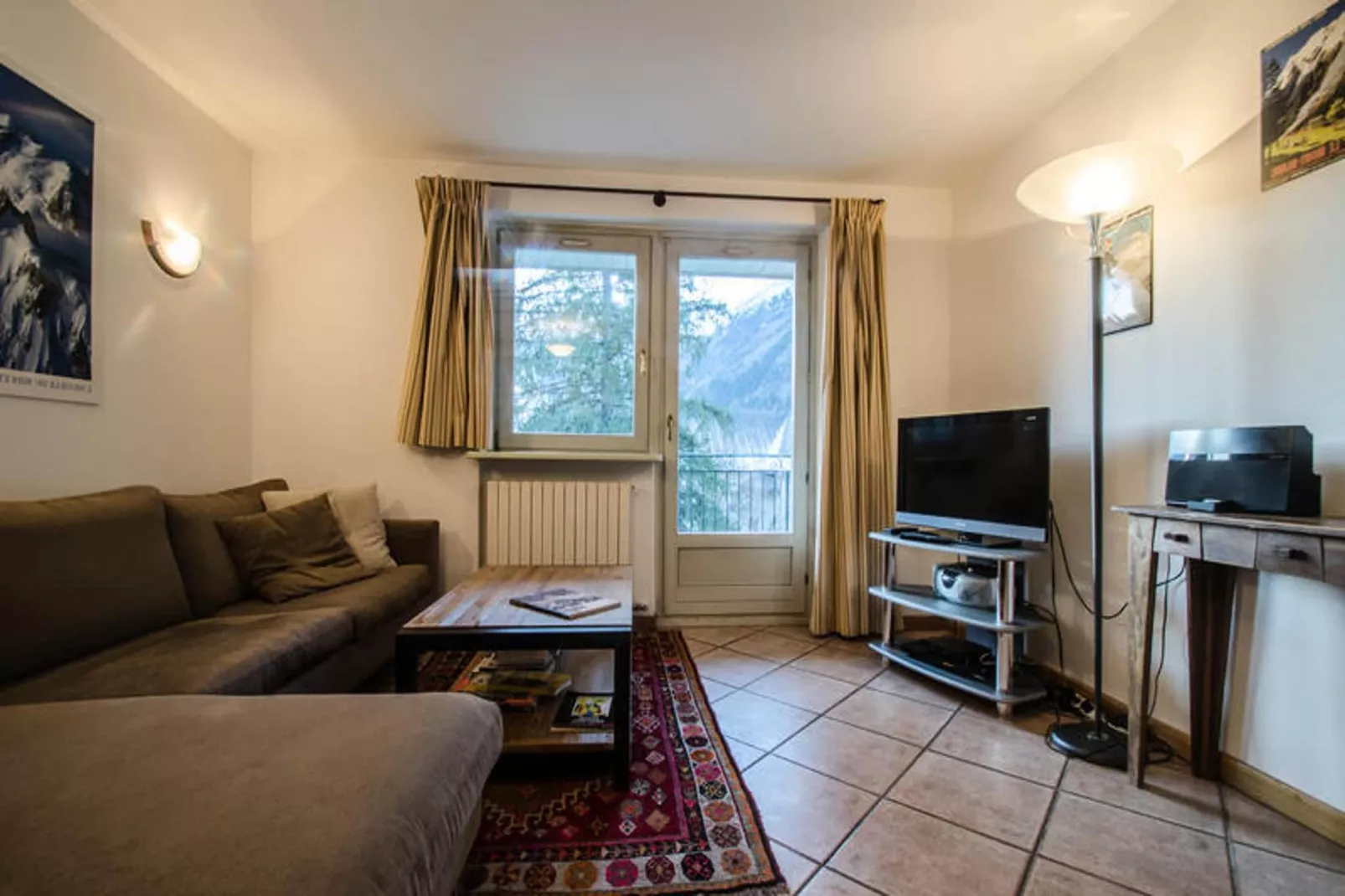 Résidence Androsace-Woonkamer