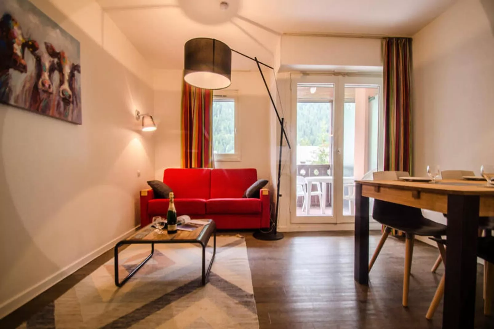 Résidence Riviere-Woonkamer