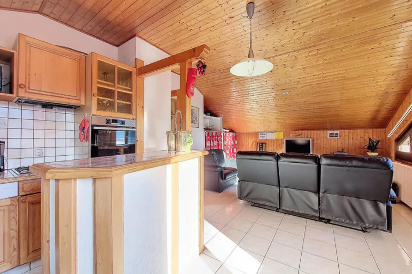 Appartements à Saint Jean d'Aulps-Woonkamer