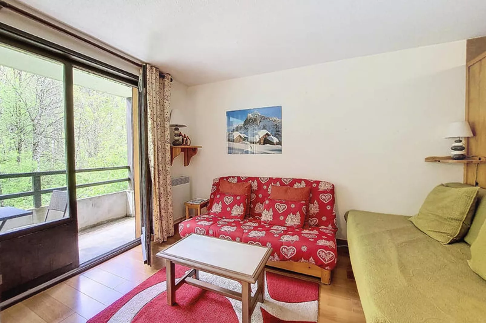 Studio à Saint Jean d'Aulps-Woonkamer