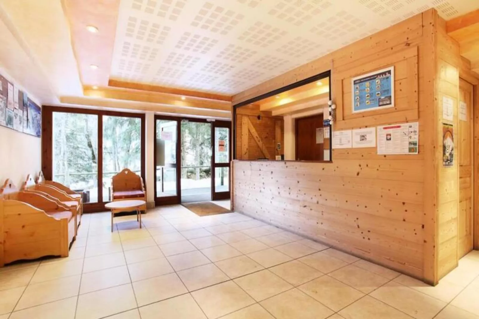 Résidence Odalys Le Buet**-Hal-ontvangst