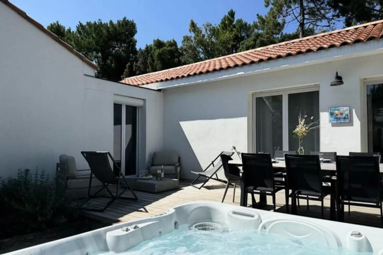 Villa Inde - Domaine Le Sherwood-Buitenkant zomer