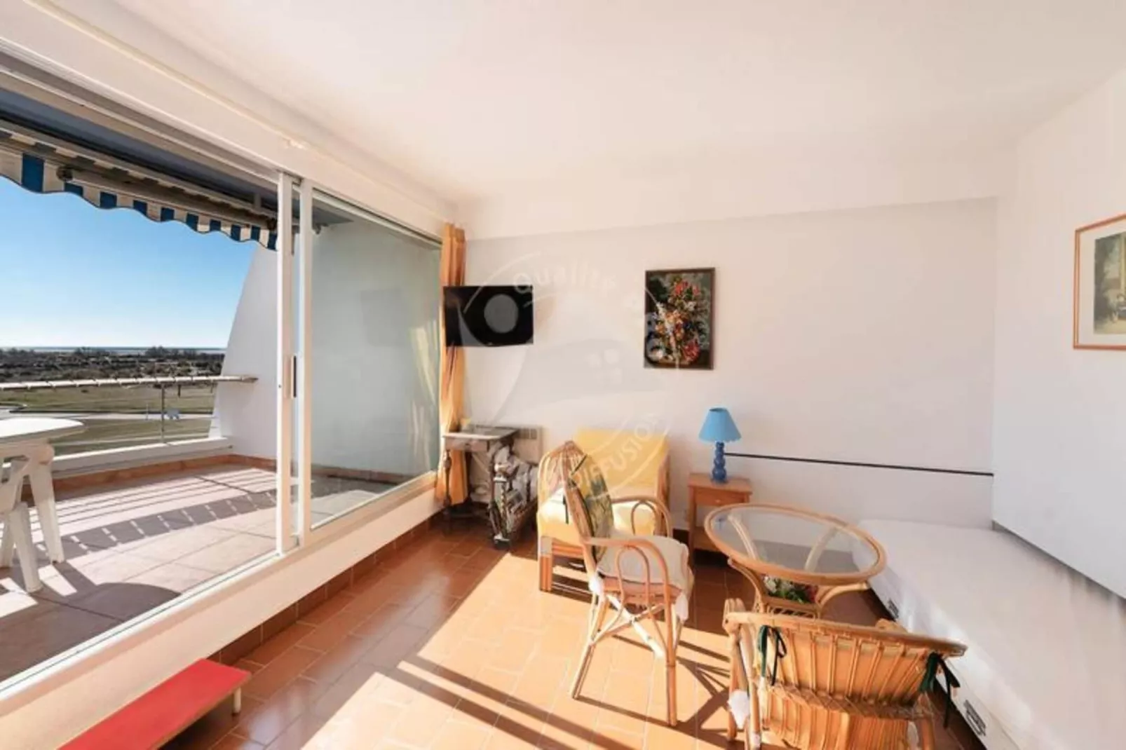 Résidence "le Grand Large"-Terrasbalkon