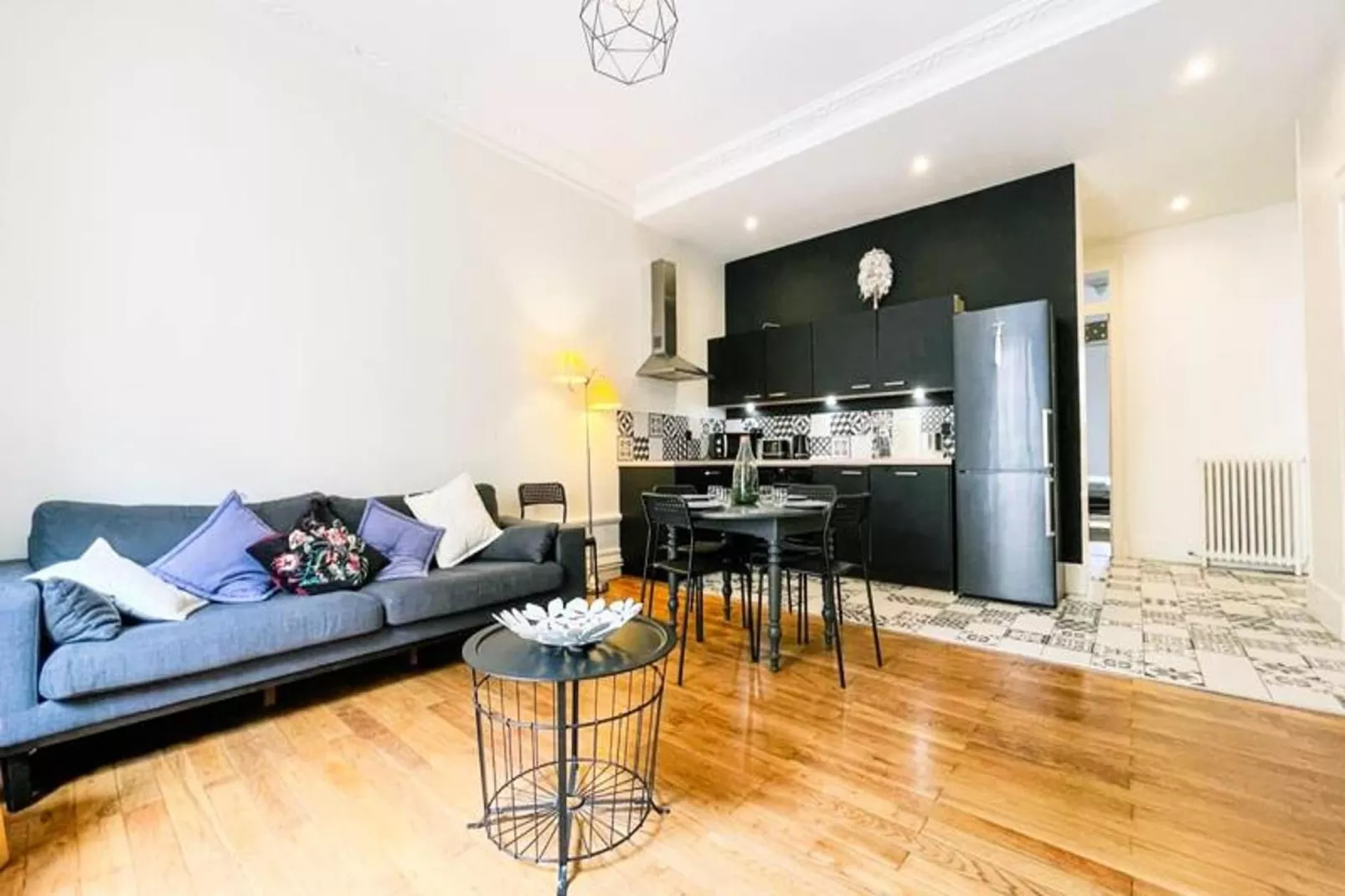 | Le Spacieux De La Gare ♟| Grand T4 Tout &eacute;quip&eacute; |gare De Grenoble-Woonkamer