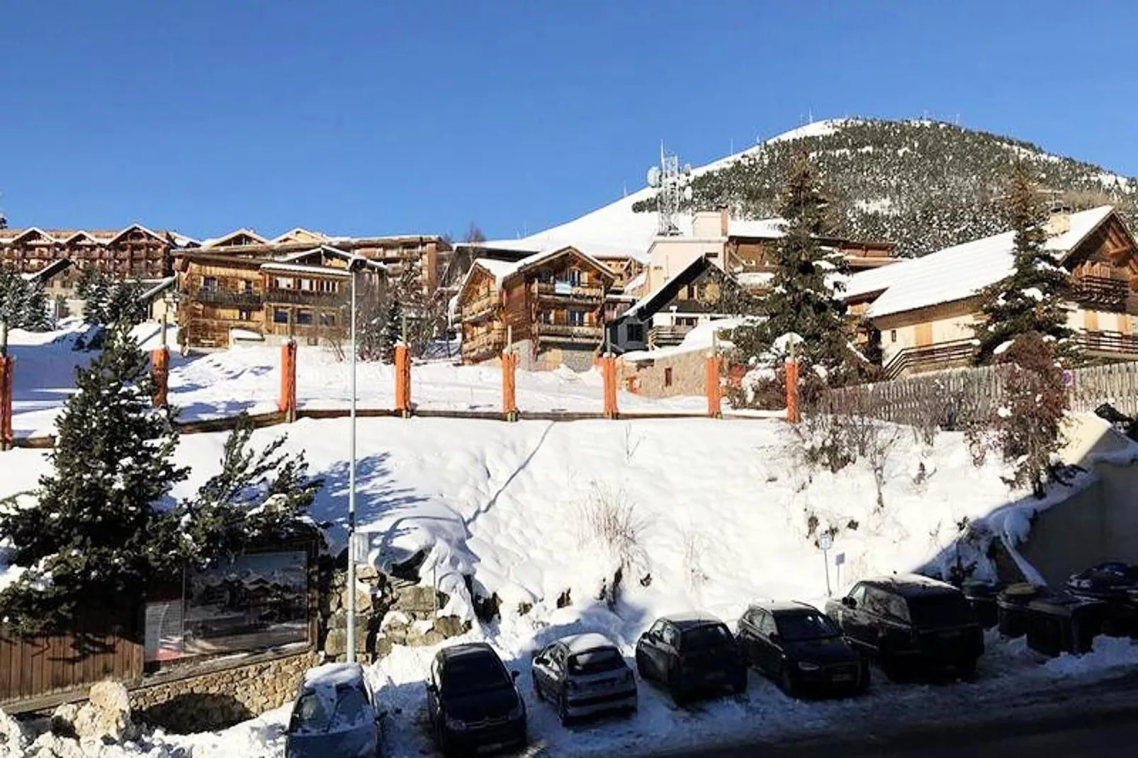 Résidence Maison De L'alpe-Uitzicht winter