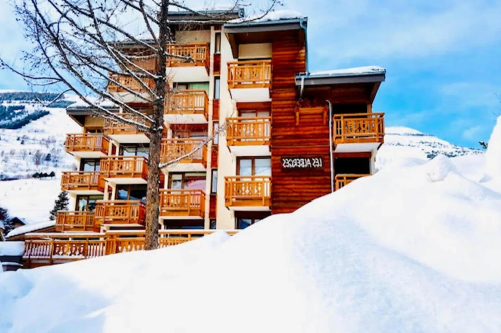 Résidence Alberges A-Exterieur winter