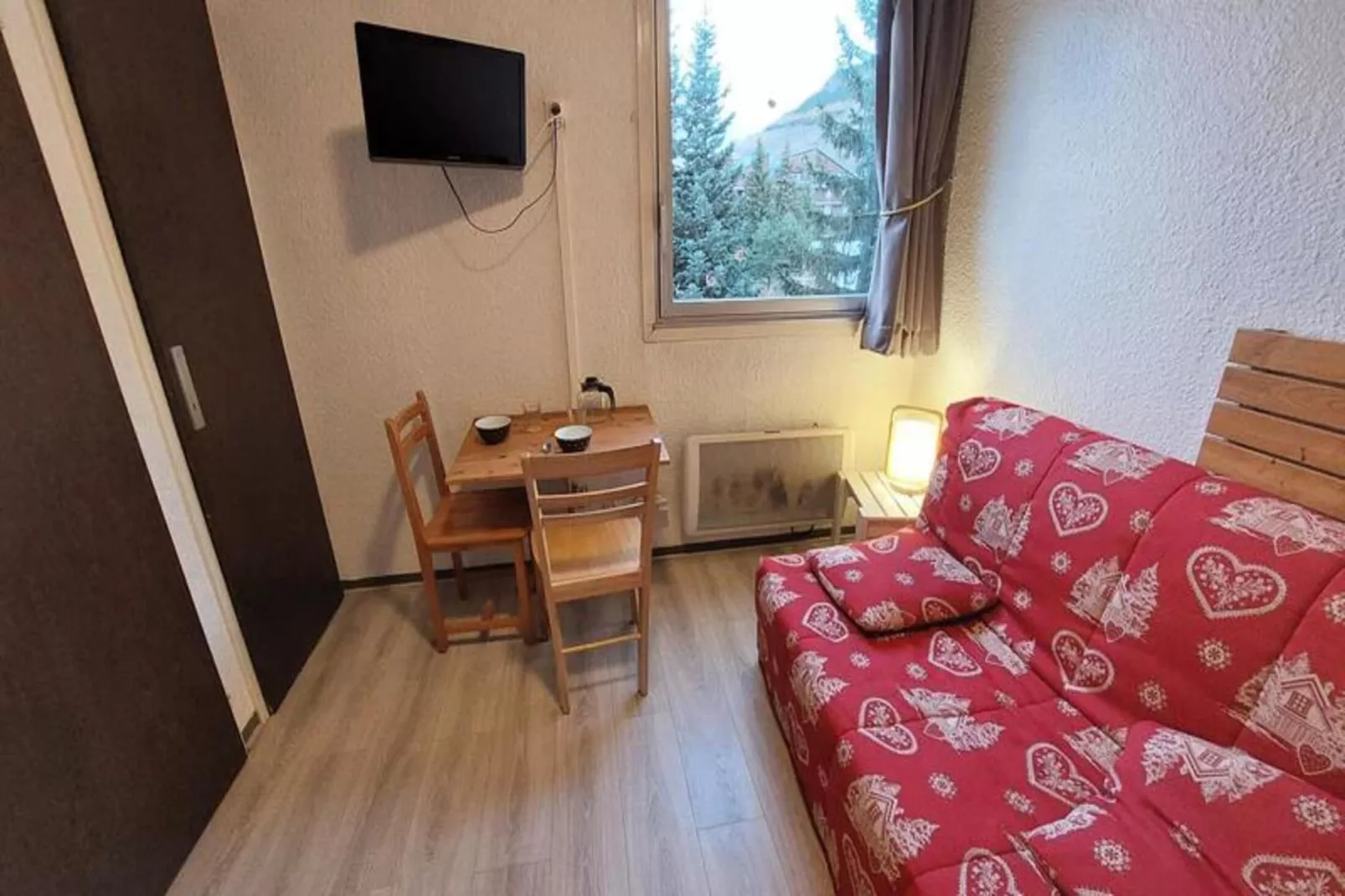 Résidence Vallee Blanche Belledonne-Woonkamer