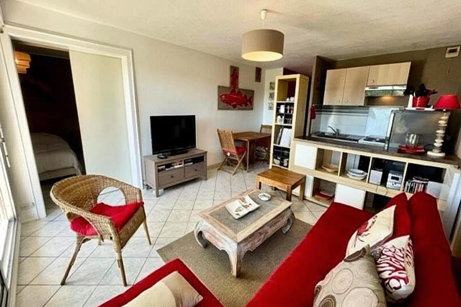 Résidence Les Sternes-Woonkamer