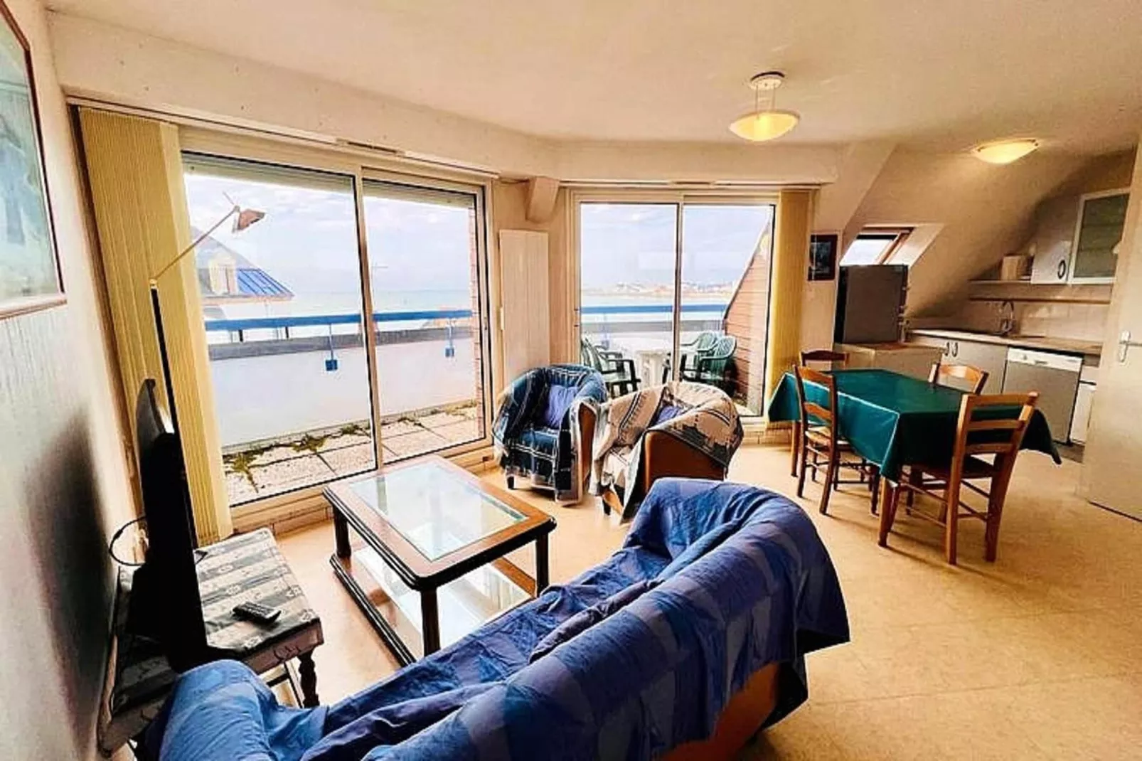 Résidence Hauts Port Maria-Woonkamer