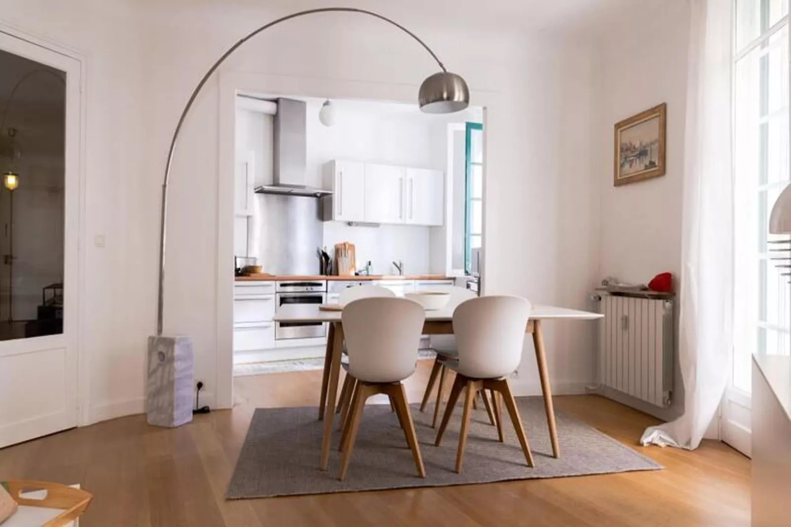 Appartement  Spacieux En Plein Centre-ville-Eetkamer