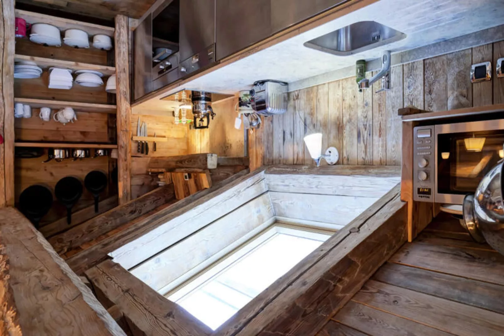 Résidence Maison Du Praz-Keuken