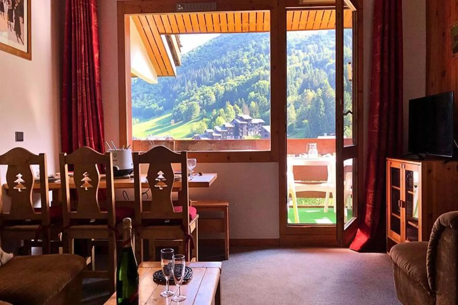 Résidence Cotes-Woonkamer