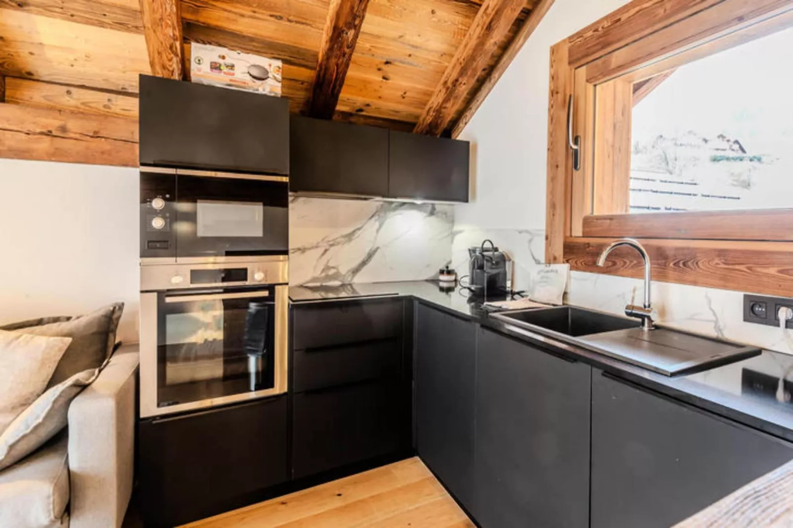 Résidence Mazot Bambi-Keuken