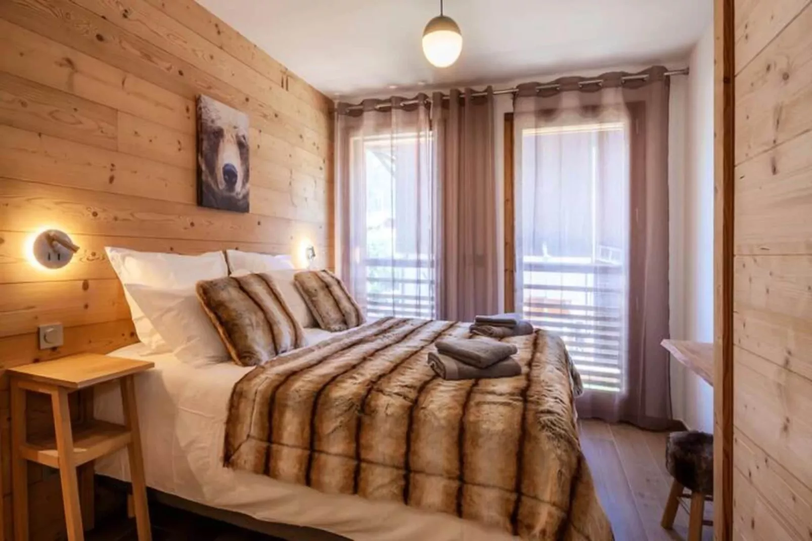 Résidence Echo Du Pleney - Slaapkamer