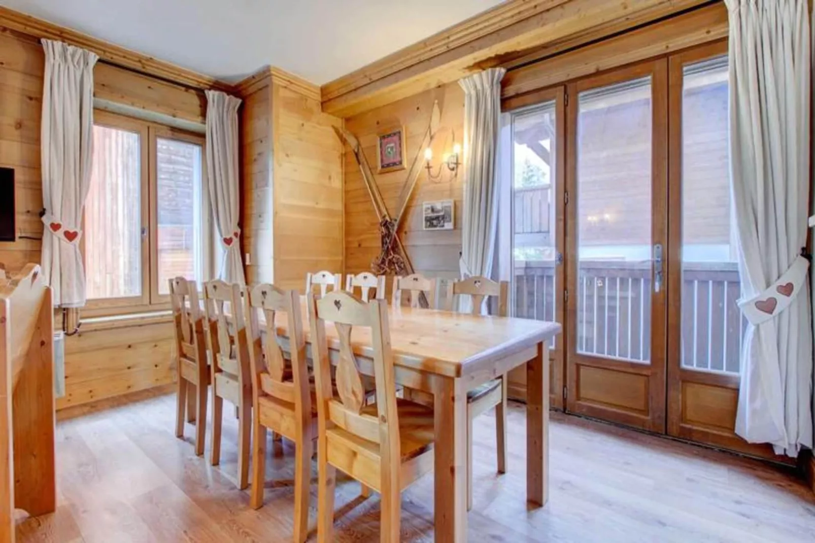 Résidence Le Lodge-Eetkamer