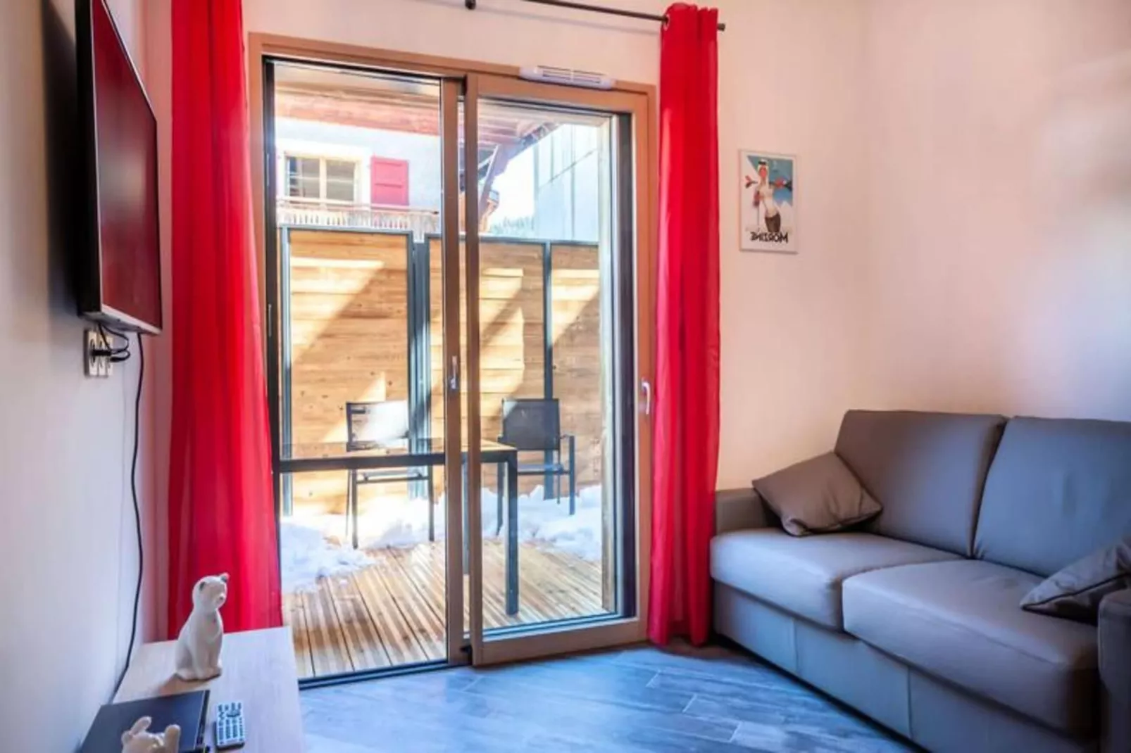 Résidence Les Portes Du Pleney-Woonkamer