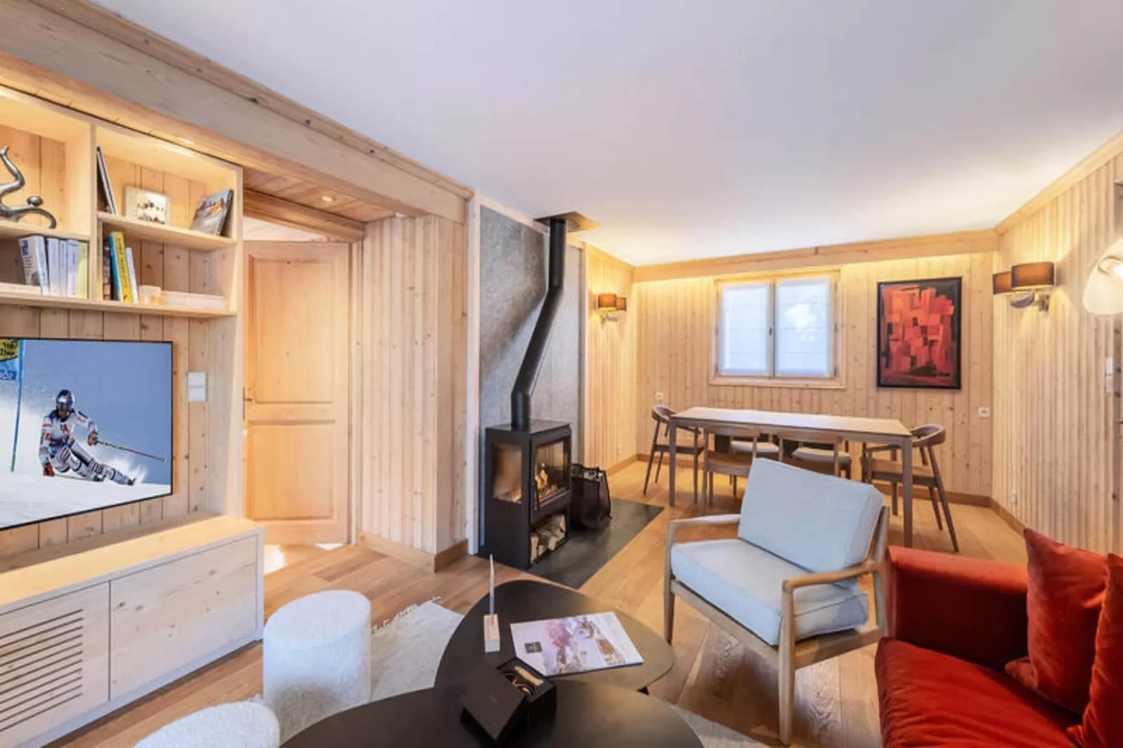 Résidence La Gelinotte-Woonkamer