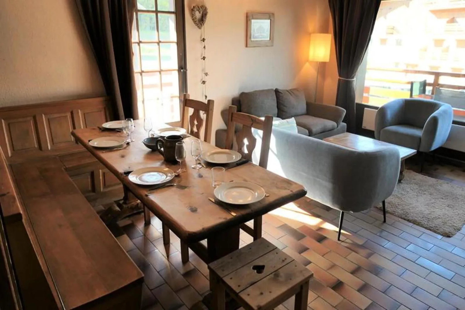 Résidence La Gelinotte-Eetkamer