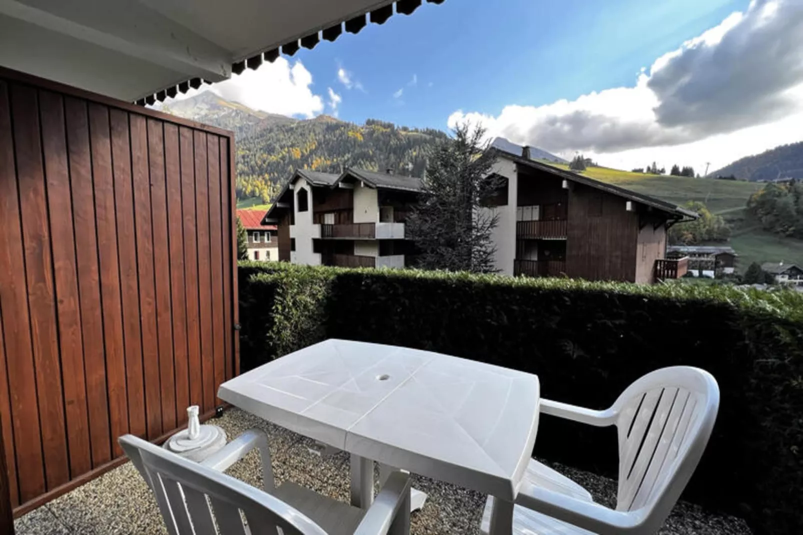 Appartements à La Clusaz-Terrasbalkon
