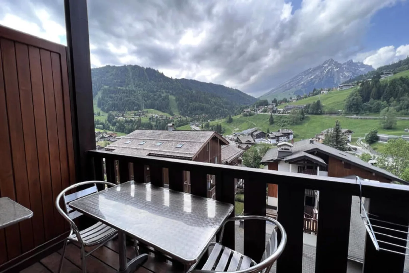 Studio à La Clusaz-Terrasbalkon