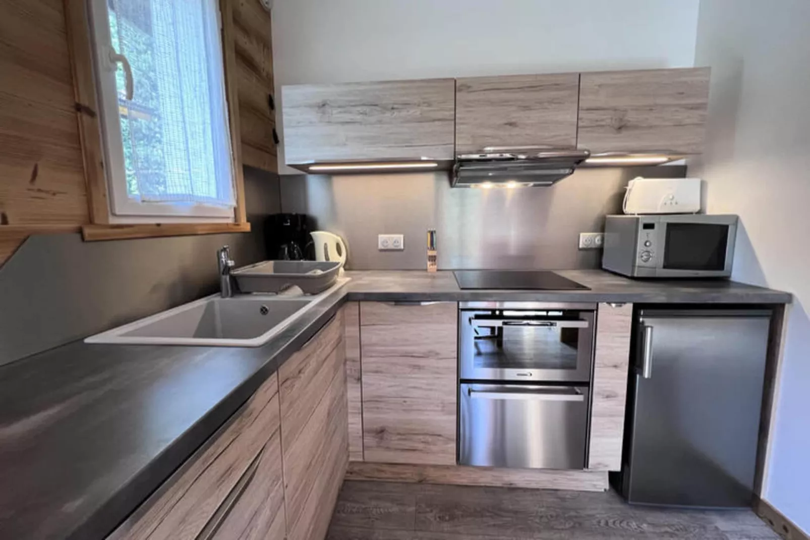 Appartements à La Clusaz-Keuken