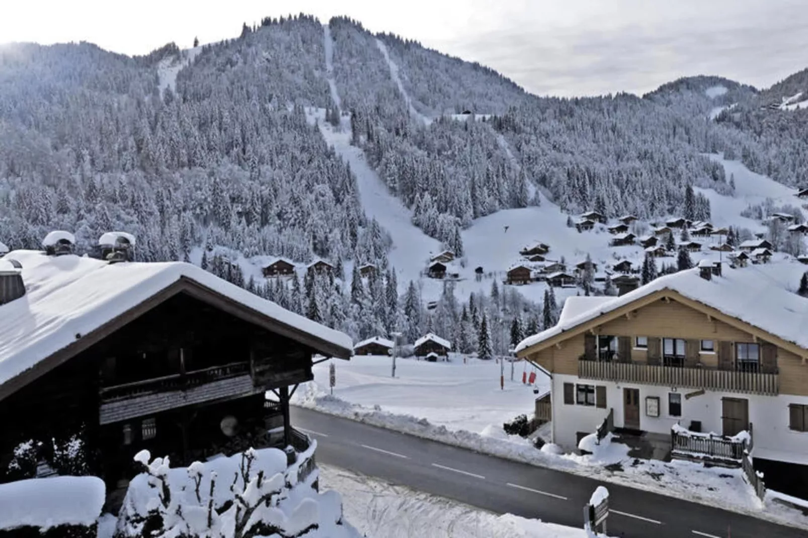 Appartements à La Clusaz-Buitenkant zomer