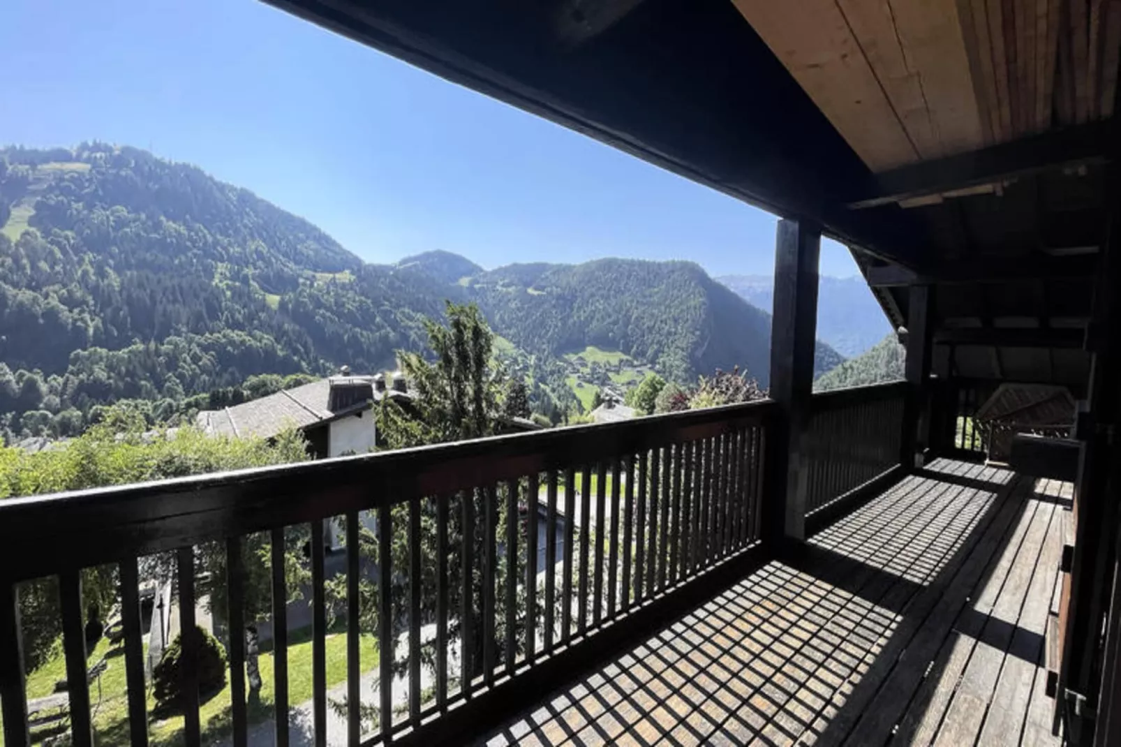 Appartements à La Clusaz-Uitzicht zomer