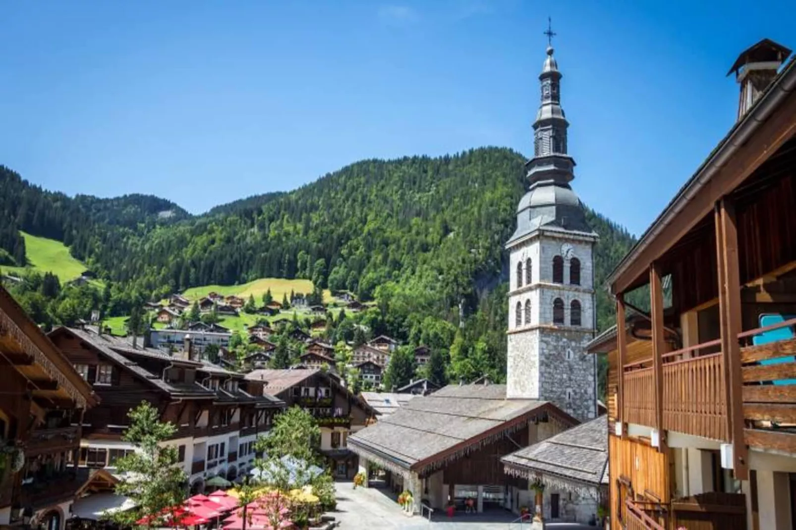 Résidence Granges B-Gebieden zomer 5km