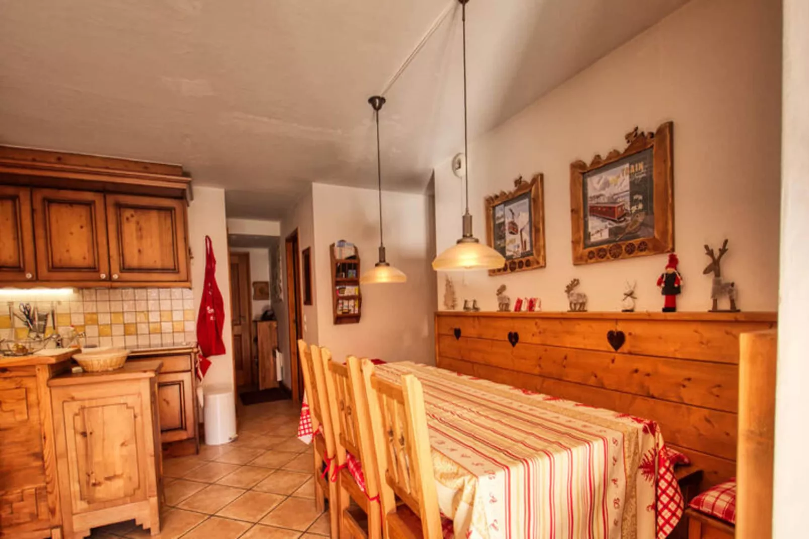 Résidence Refuge De L'alpage Bat B-Eetkamer