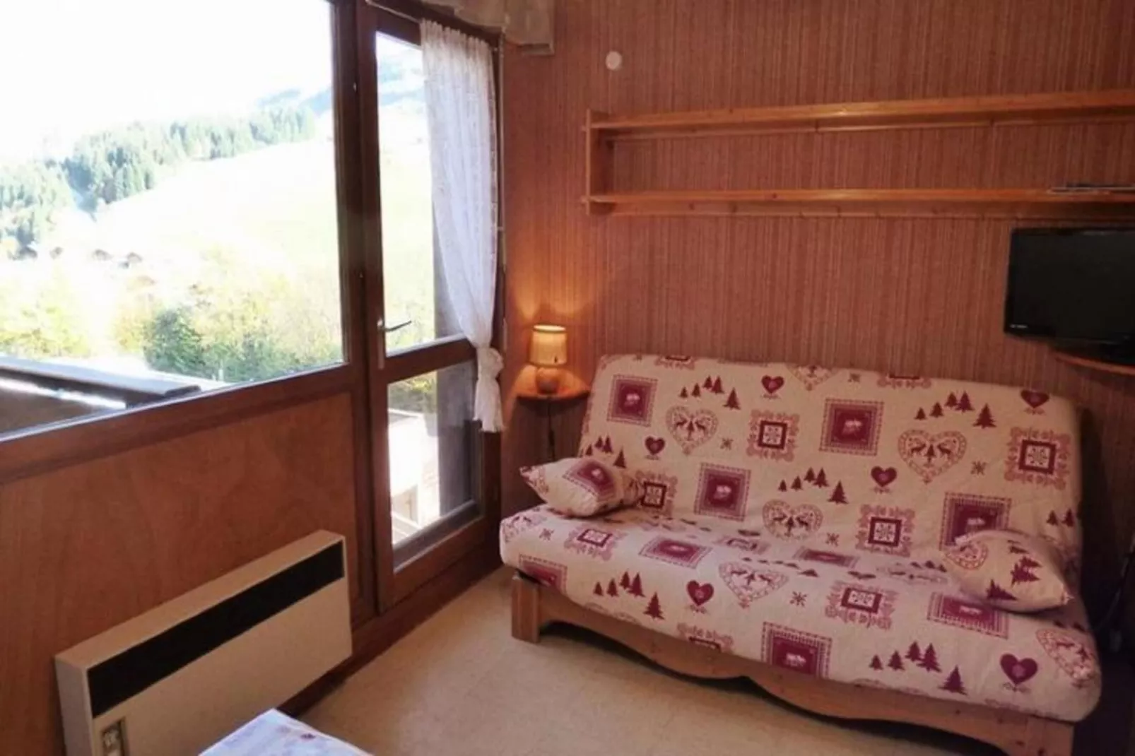 Chalet De Lessy A-Woonkamer