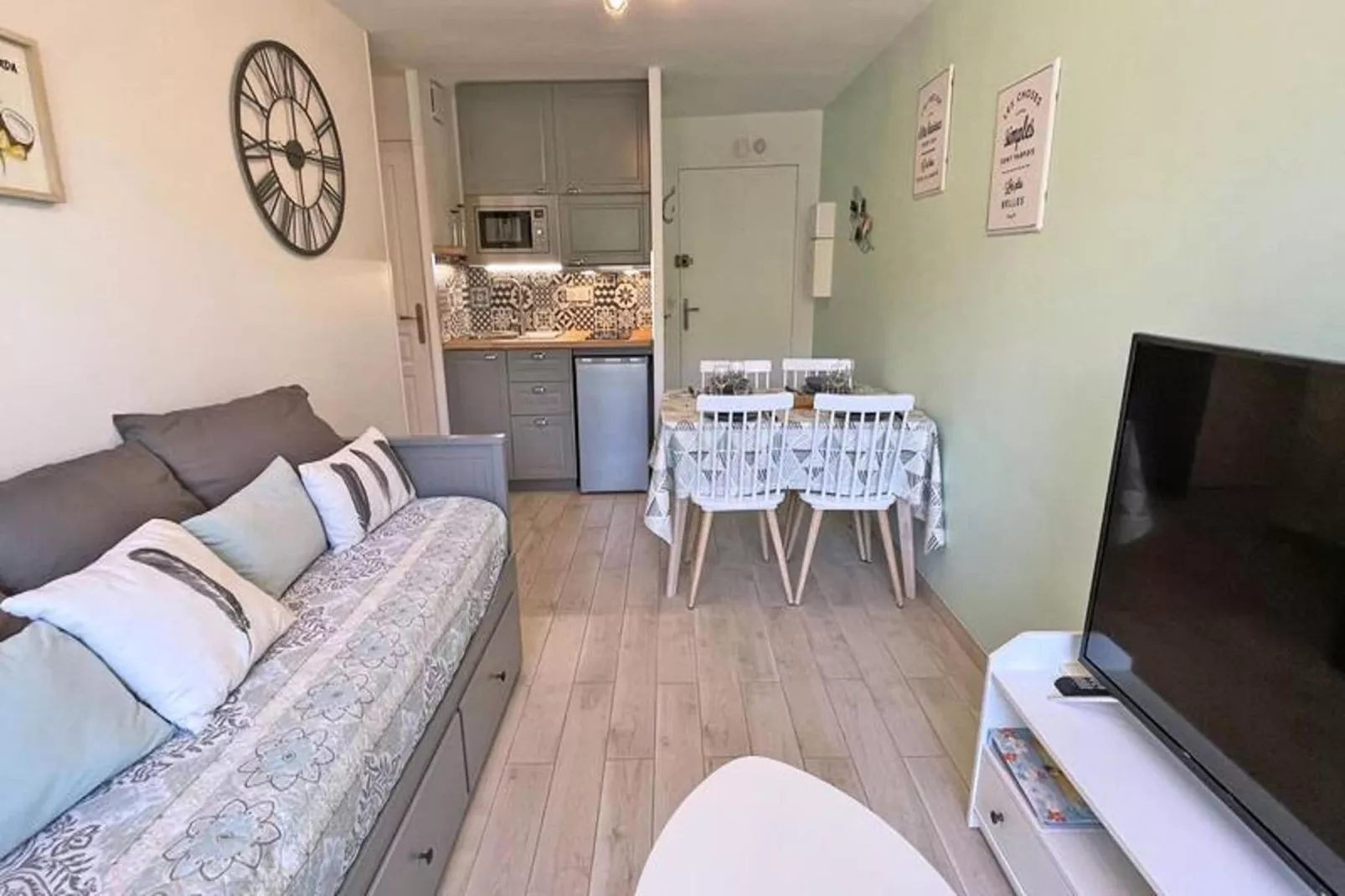 Résidence Golfe Bleu-Woonkamer