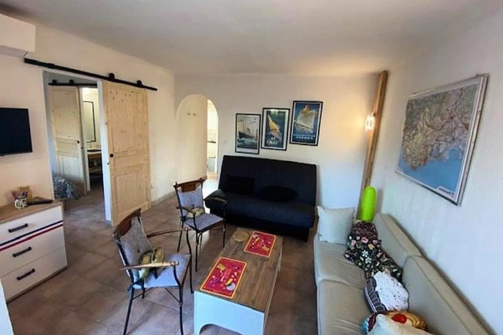 Résidence Les Tropiques-Woonkamer