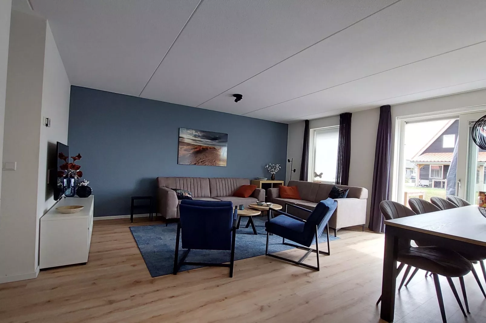 De Meerkoet Huis Nr 37-Woonkamer