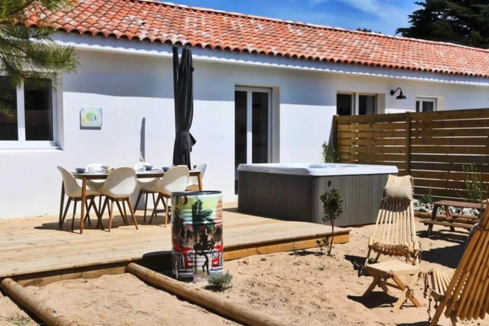 Villa Cuba - Domaine Le Sherwood-Eetkamer