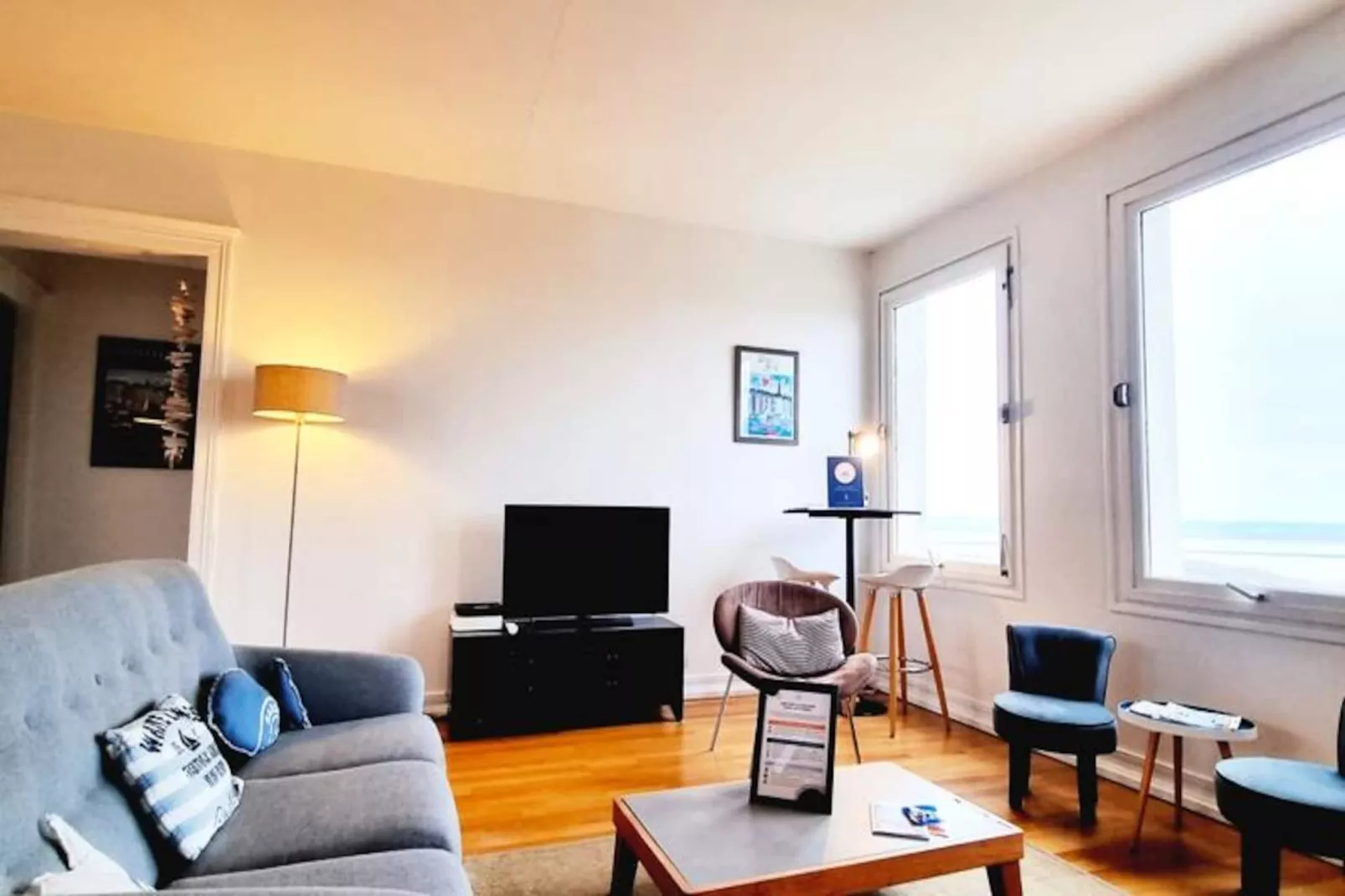 ⭐ Vue Baie De Seine - Parking - Pont De Normandie-Image-tags.