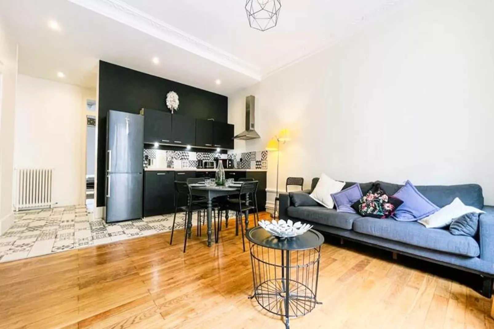 | Le Spacieux De La Gare ♟| Grand T4 Tout &eacute;quip&eacute; |gare De Grenoble-Woonkamer