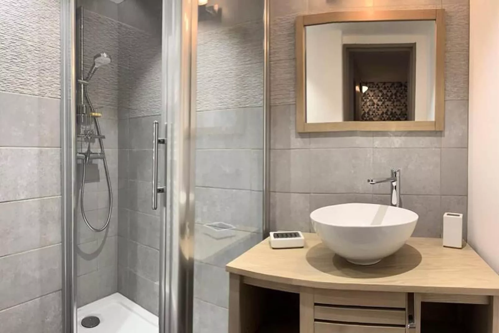 Résidence Vallee Blanche-Badkamer