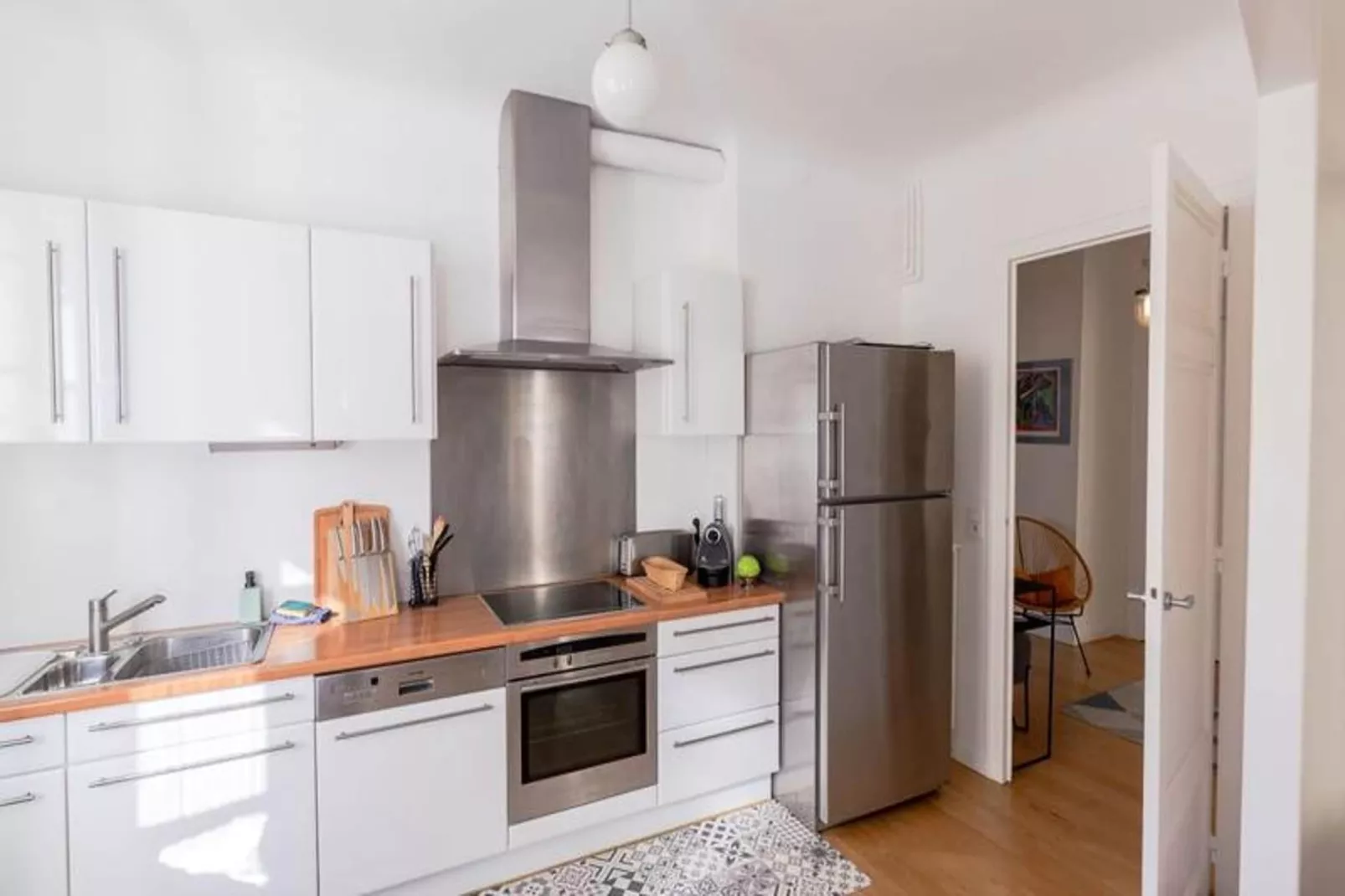 Appartement  Spacieux En Plein Centre-ville-Keuken