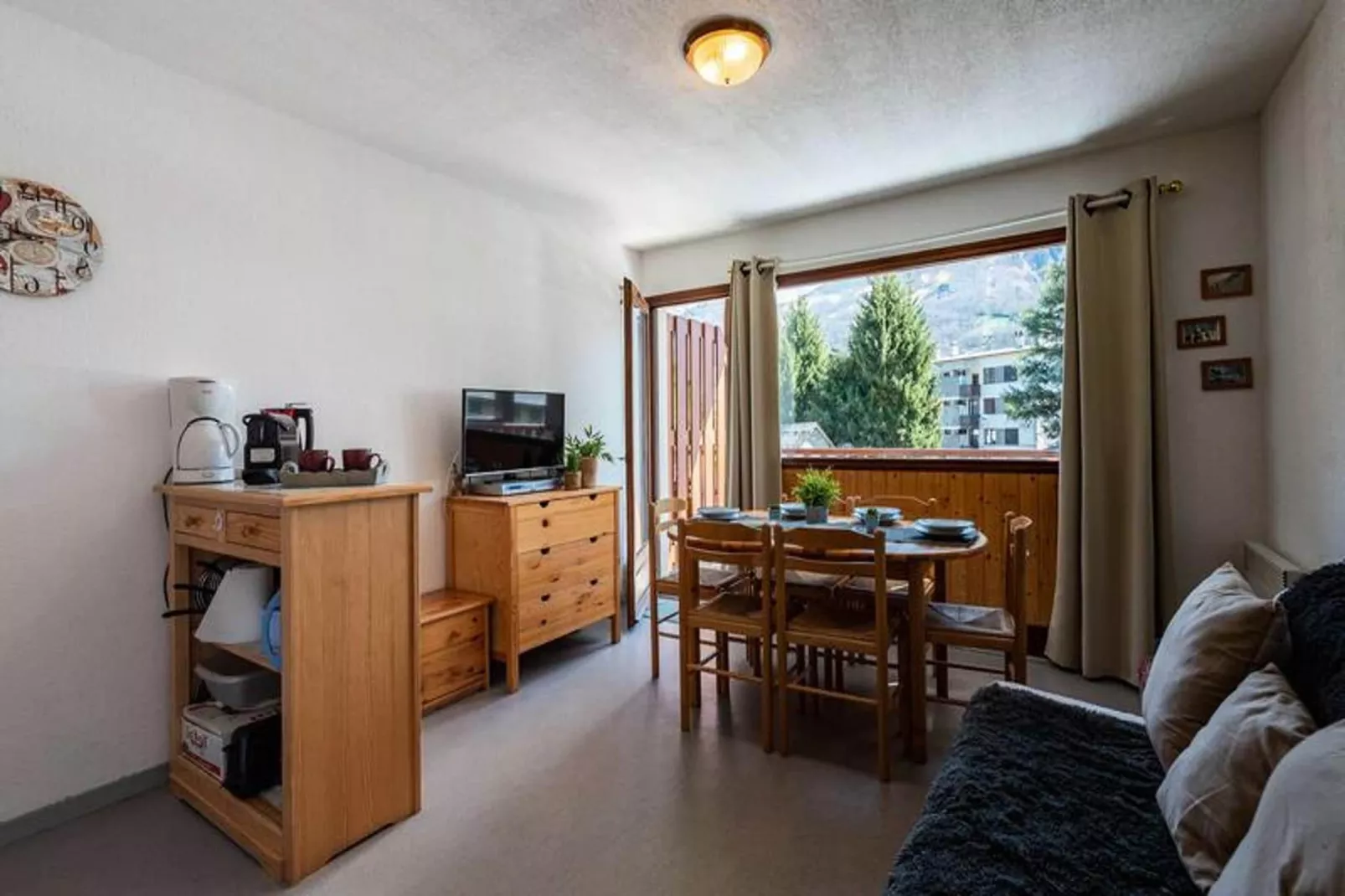 Résidence Sapins 2-Woonkamer