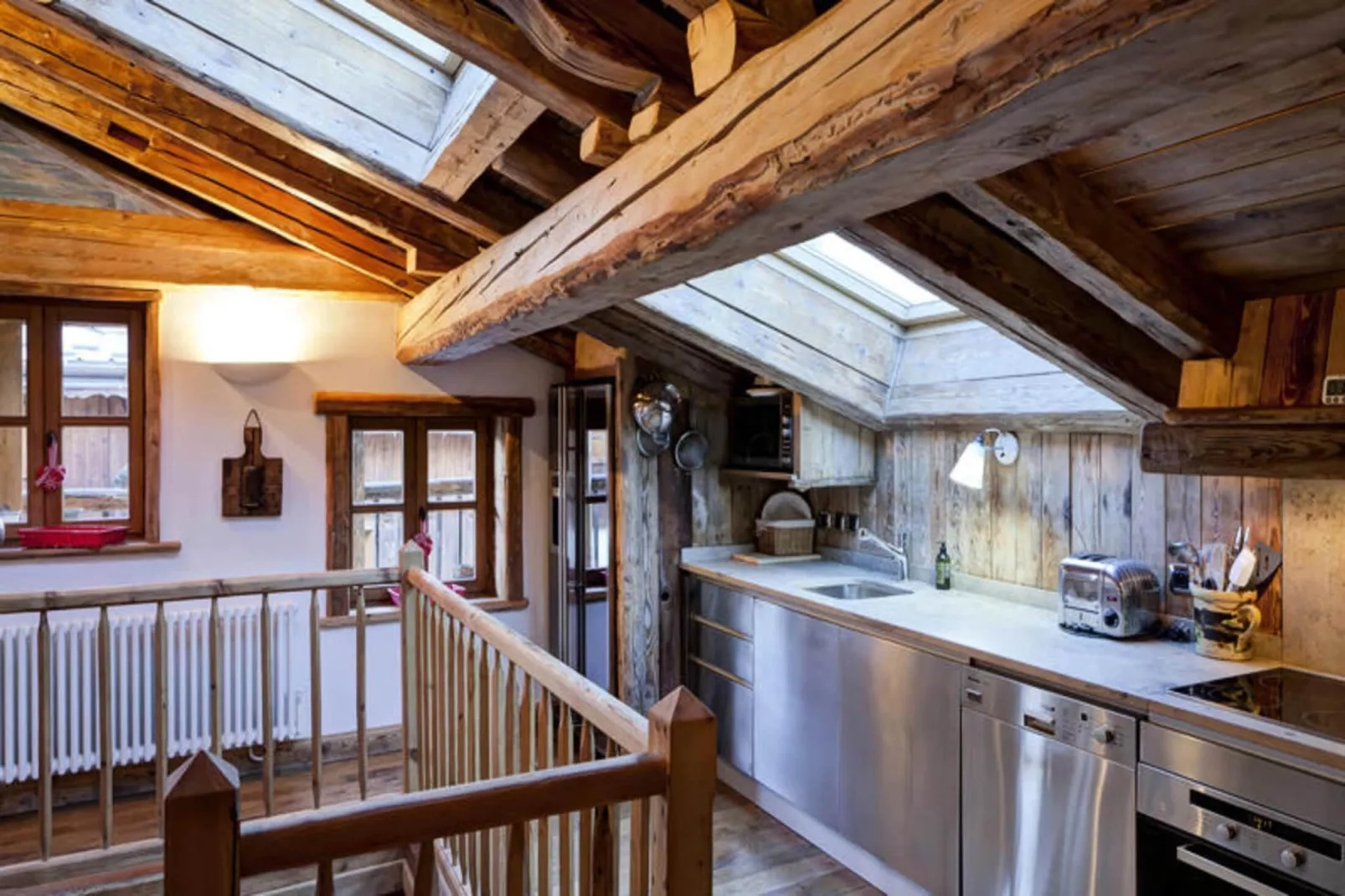 Résidence Maison Du Praz-Keuken