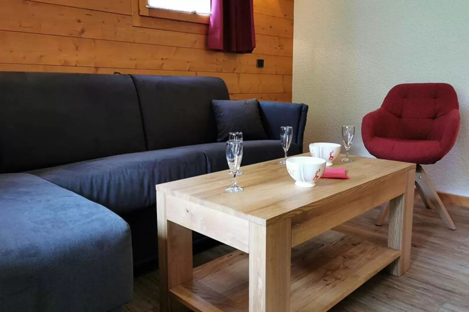 Résidence Lauzes - Woonkamer