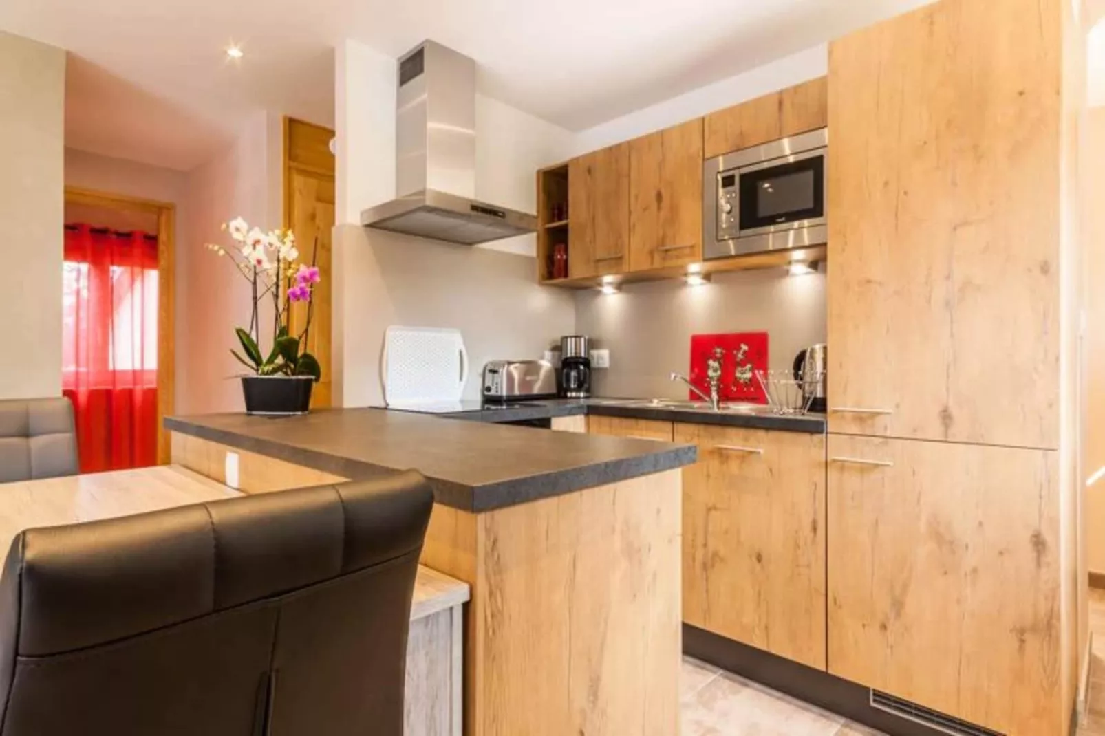 Résidence La Ruche-Keuken