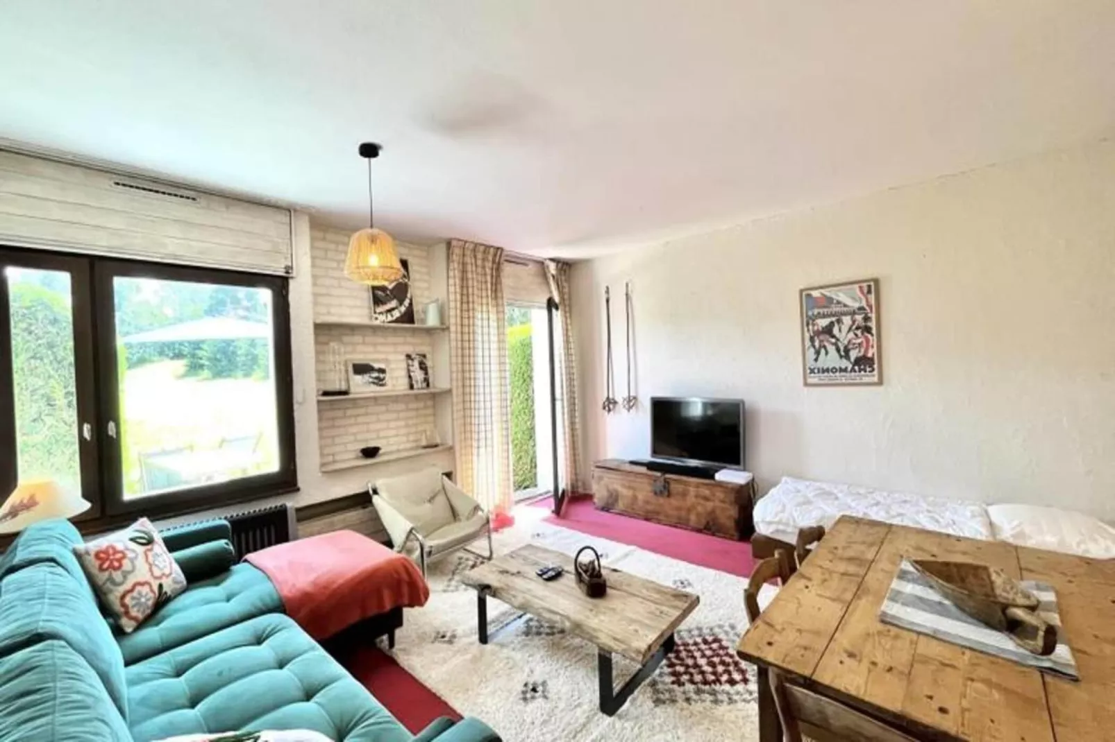 Nid Douillet Au Pied Des Pistes Avec Jardin-Woonkamer