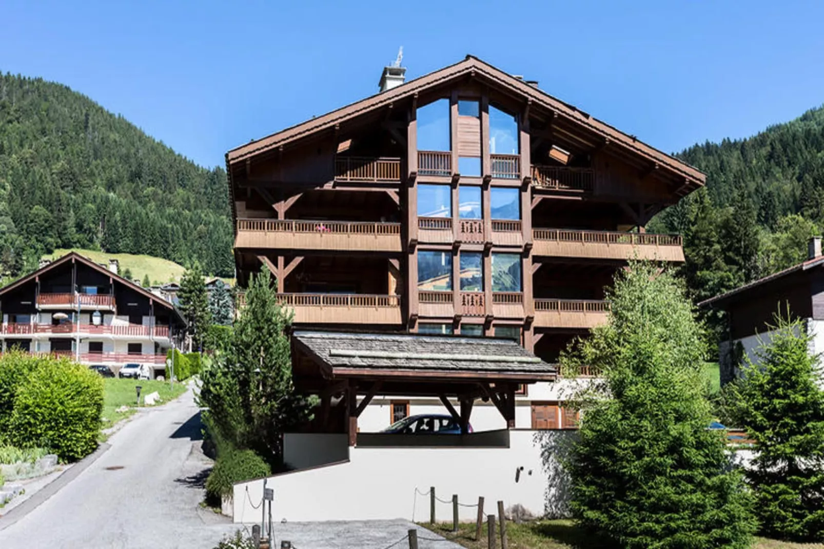 Résidence Beausite-Buitenkant zomer