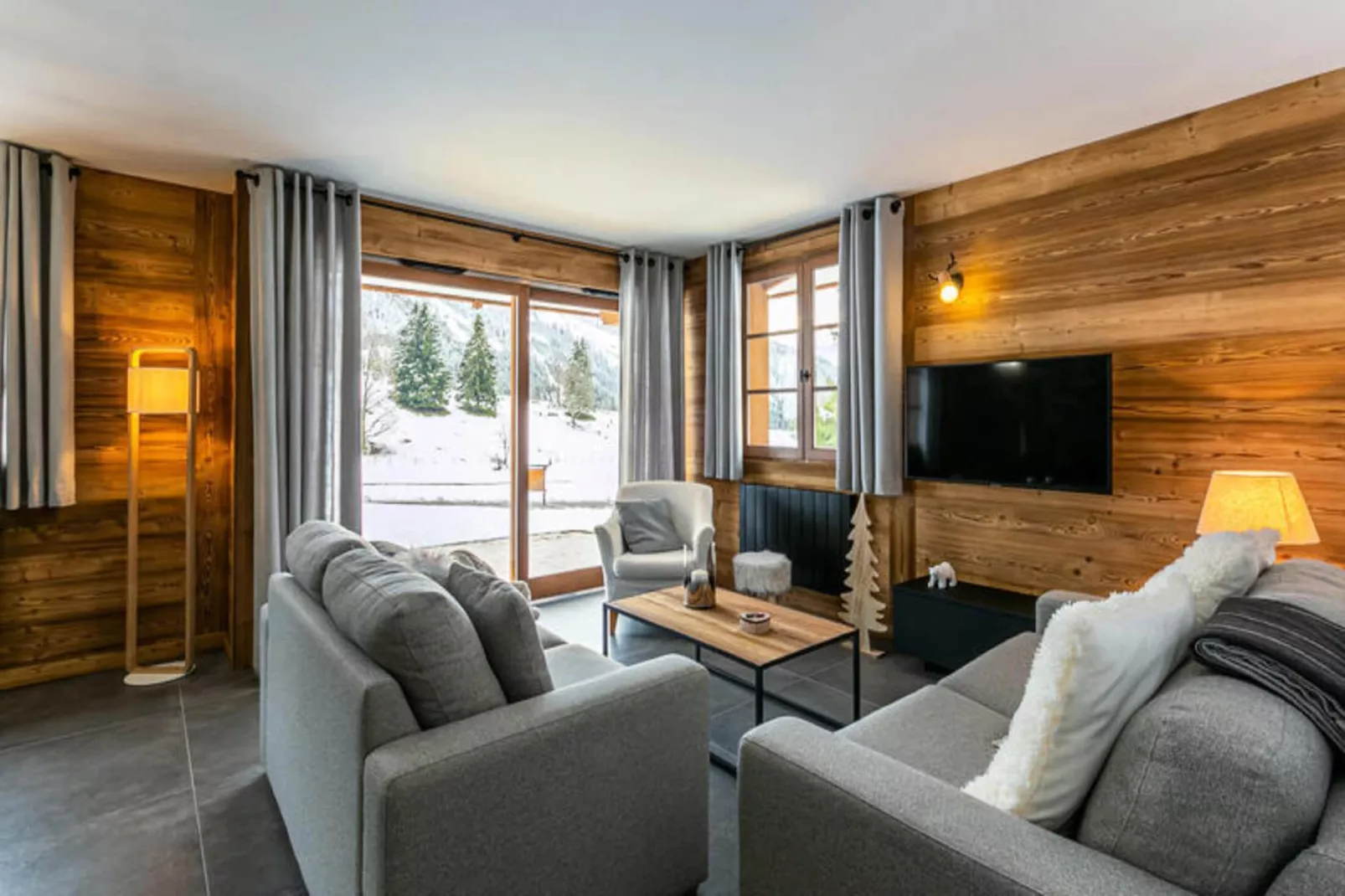 Résidence Les Balcons A-Woonkamer